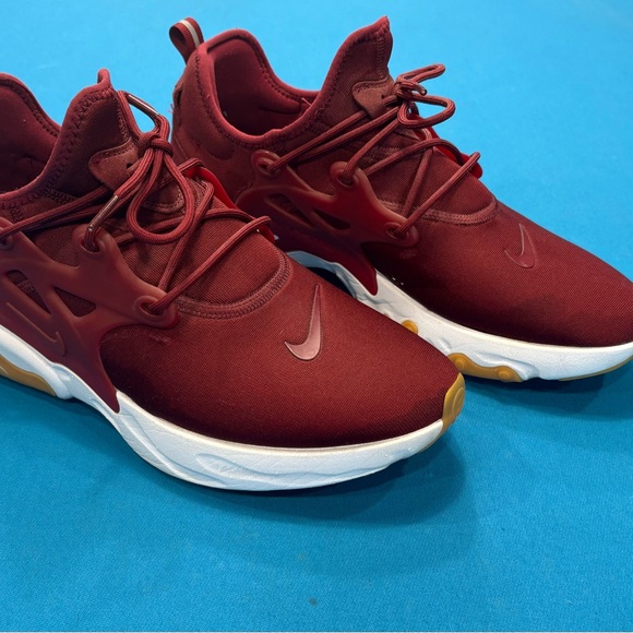 Nike Other - Nike Maroon react presto Athletic Shoes